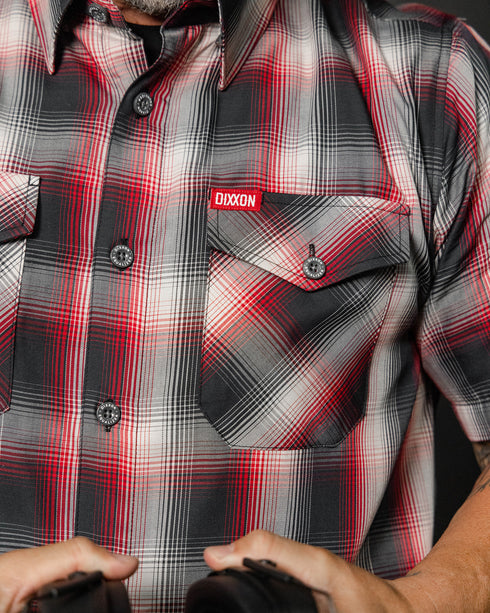 EQUALIZER BAMBOO SHORT SLEEVE BUTTON UP - MENS